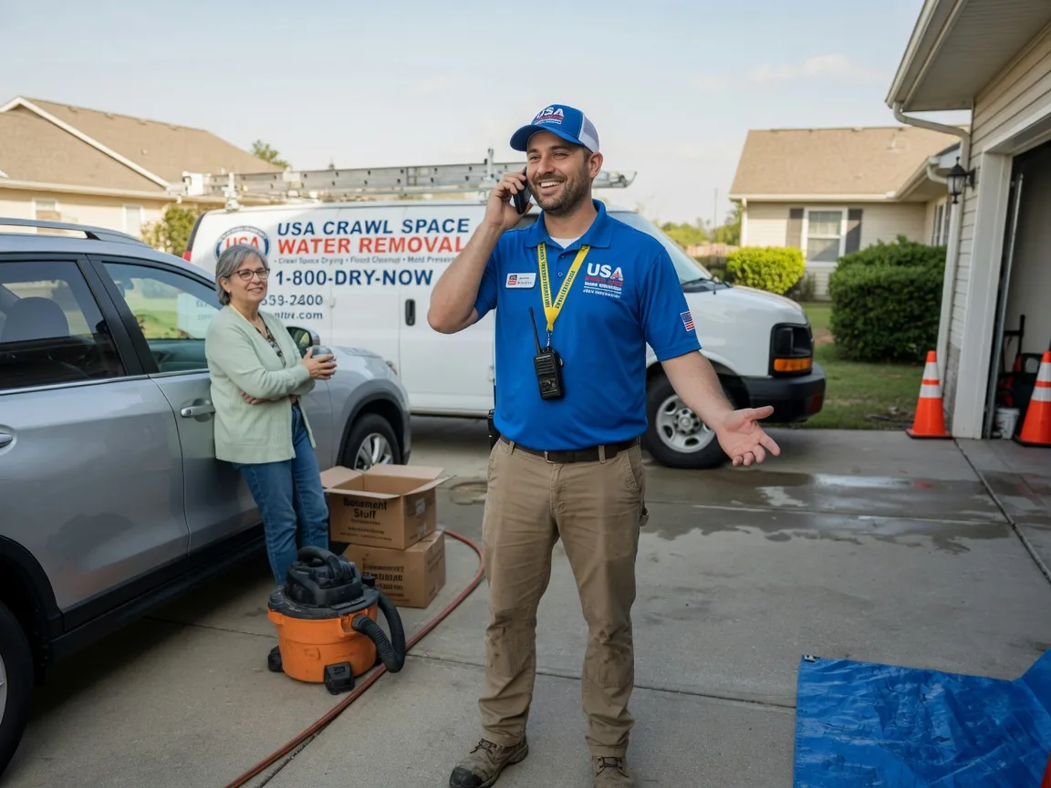 Crawl Space Water Removal Chunchula, AL FAQs